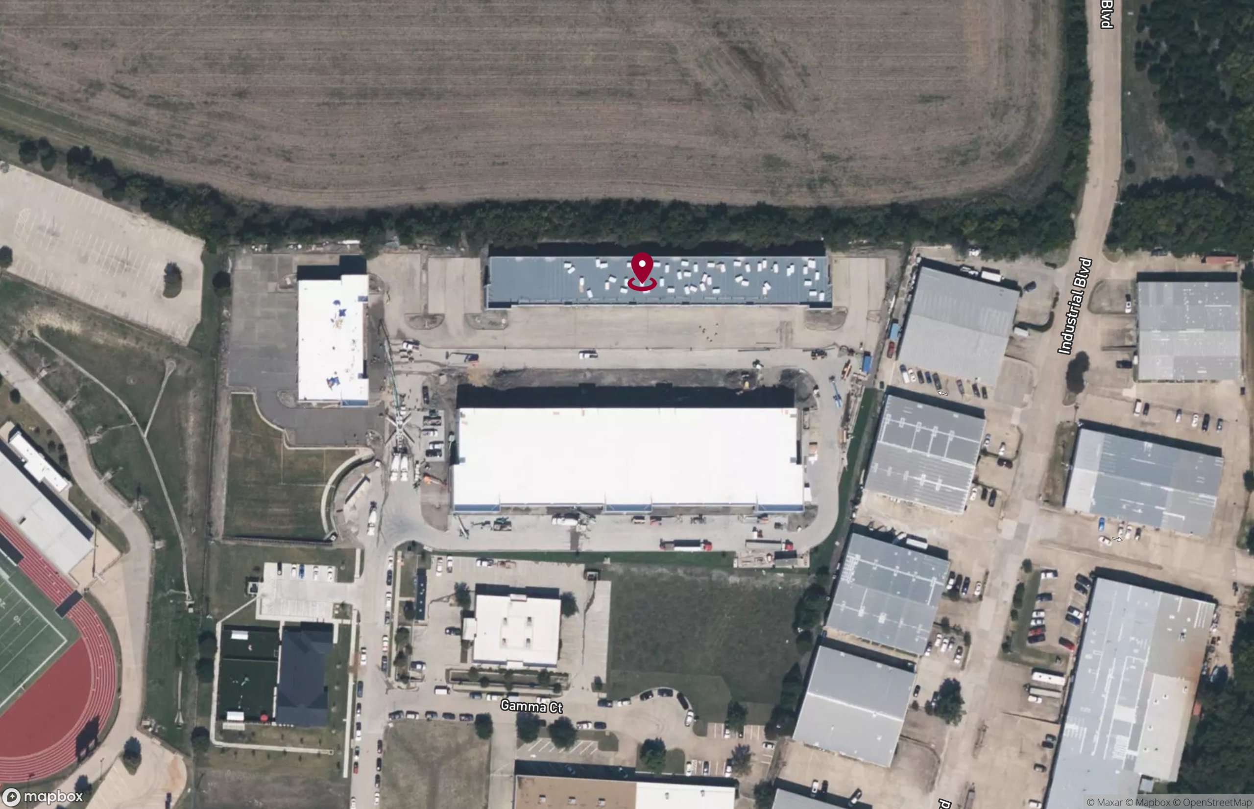 Map Industrial Property for Lease - 1905 Alpha Drive, Rockwall, Texas, 75087 (2)
