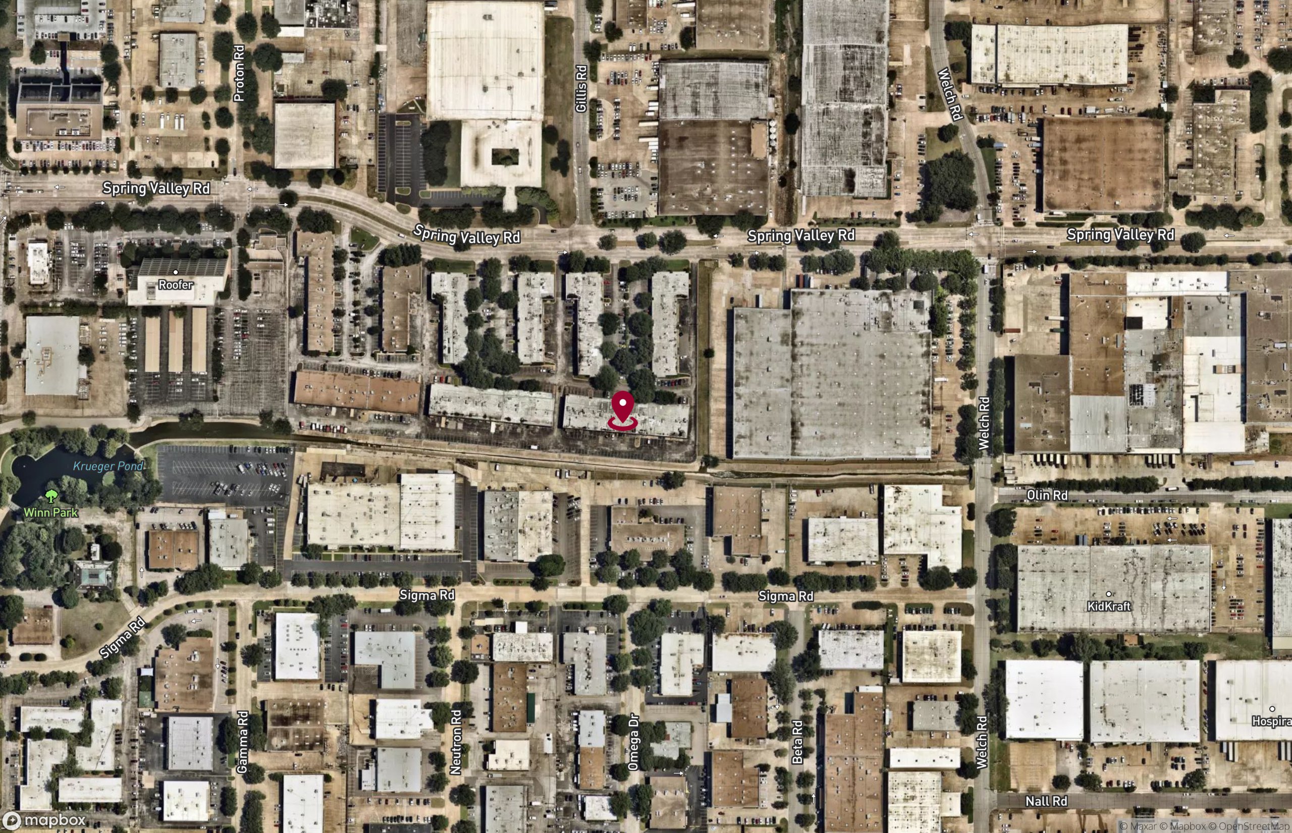 Industrial Property for Lease - 4440-4460 Spring Valley Rd, Northeast Dallas, Texas, 75244 (2)