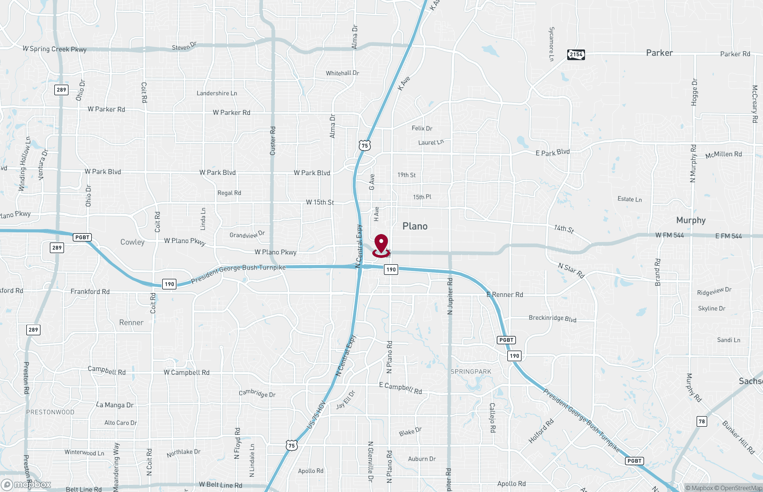 Map Flex Property for Lease - 720/730/740 F Ave, Plano, Texas, 75074 (2)