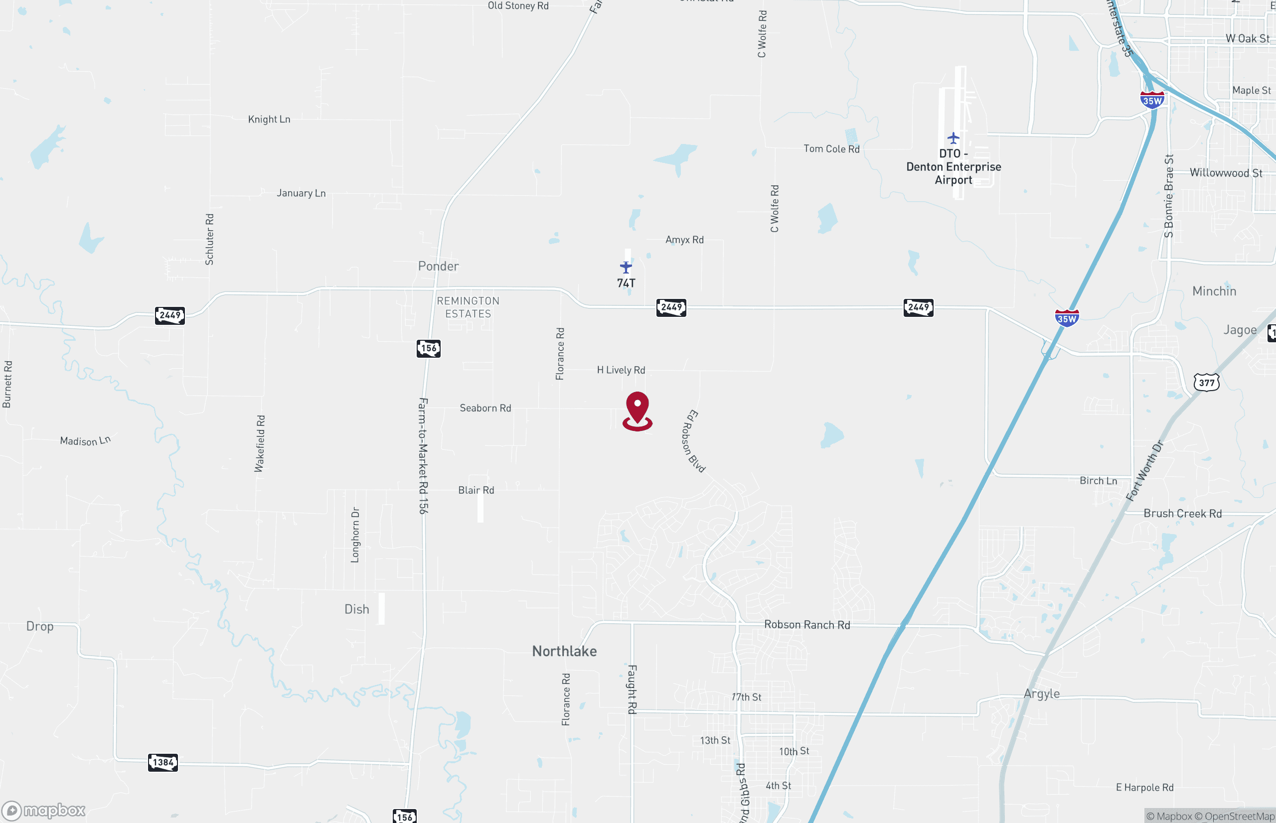 Industrial Property for Lease - 2036 Seaborn Rd - Bldg 4, Ponder, Texas, 76259 (2)
