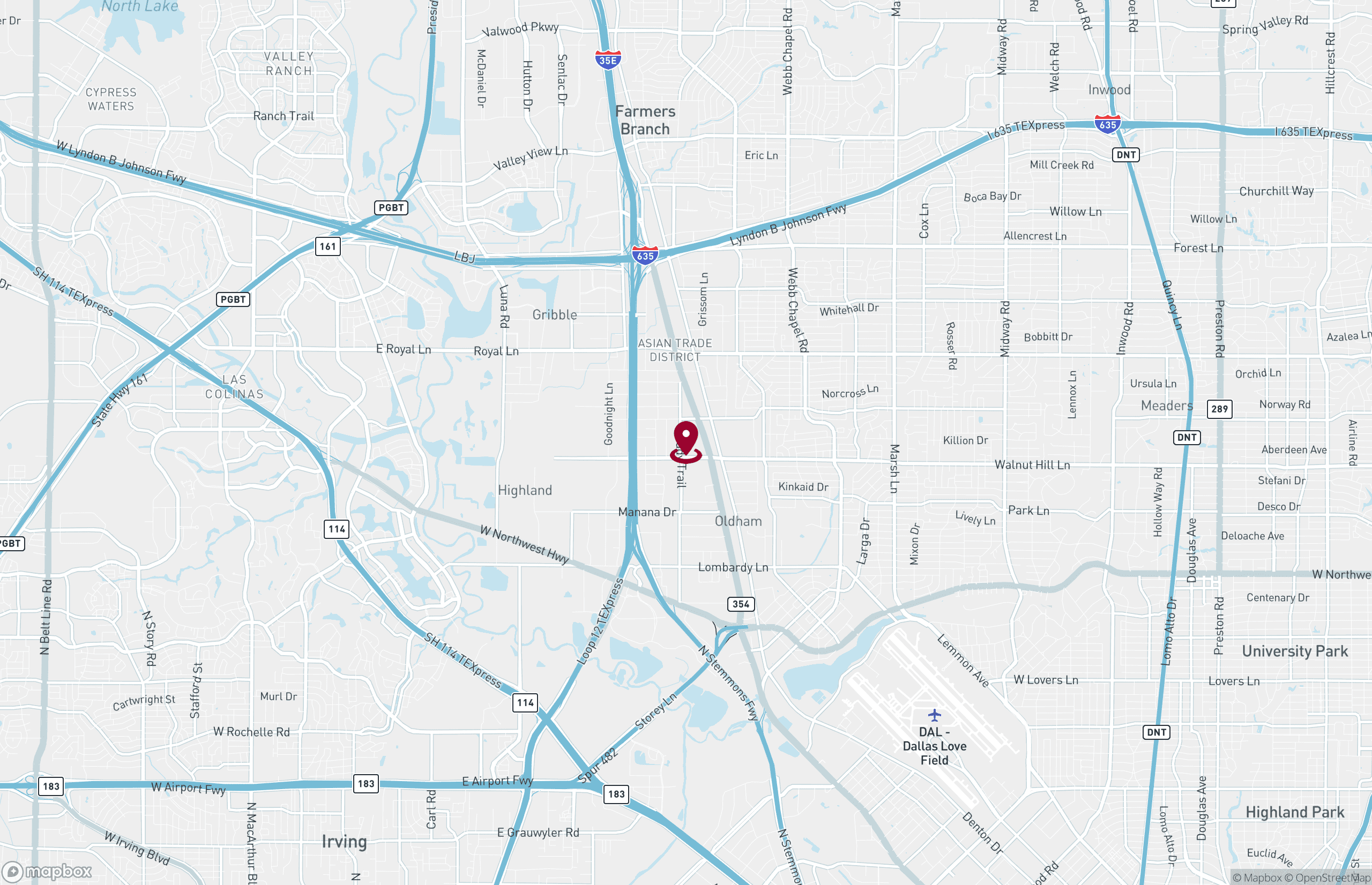 Flex Property for Lease - 11054 Shady Trl - Building 3, Northeast Dallas, Texas, 75229 (2)