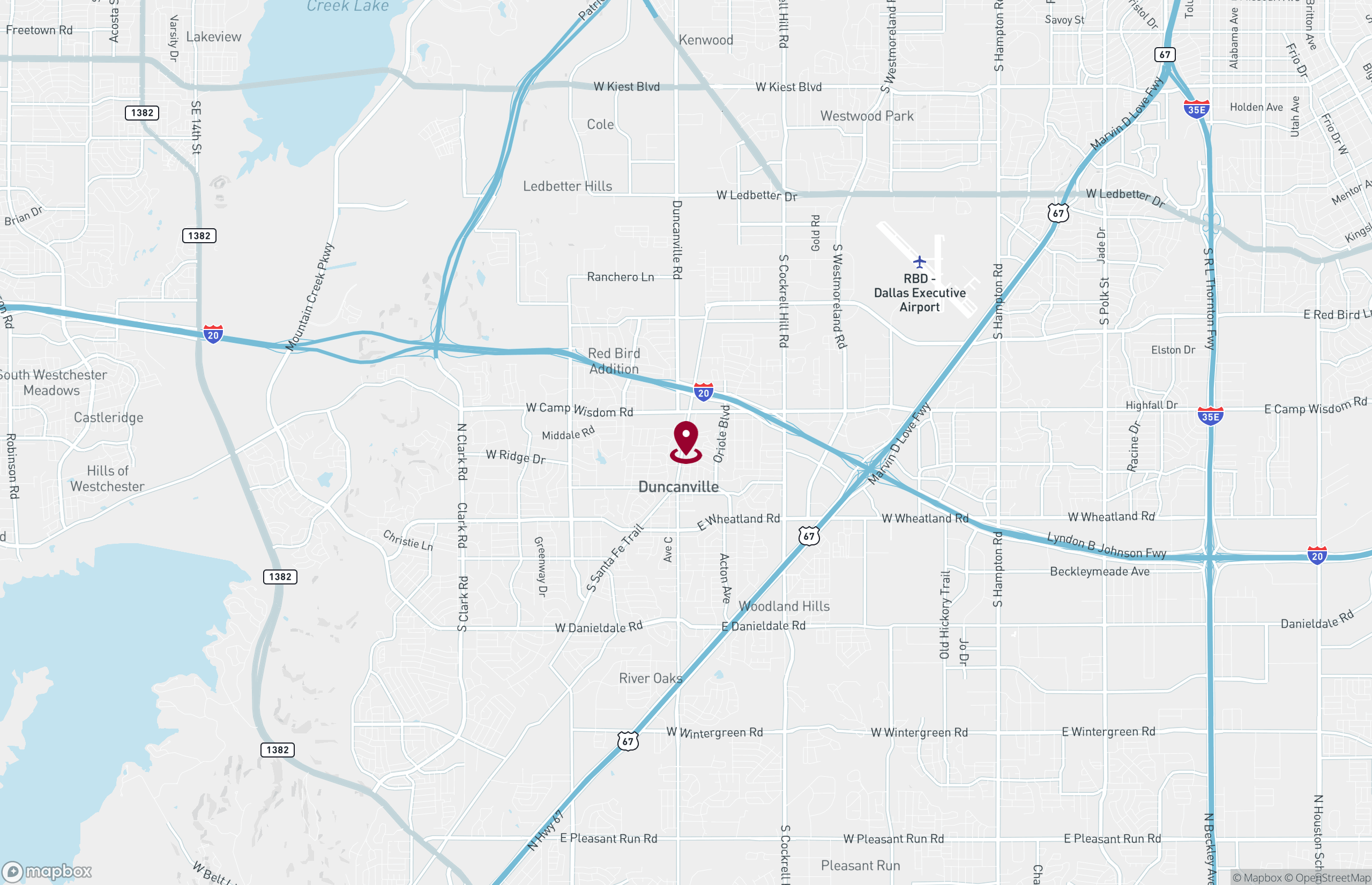 Map Office Property for Sale - 606 N Main St, Duncanville, Texas, 75116 (11)