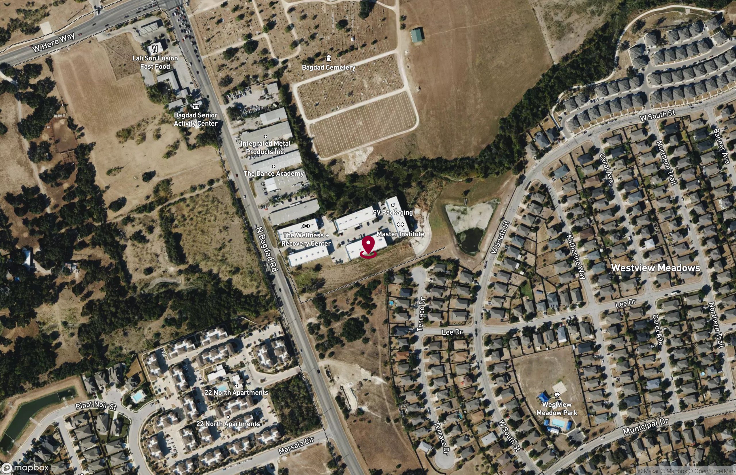 Map Industrial Property for Lease - 190 N Bagdad Rd, Leander, Texas, 78641 C6 (2)