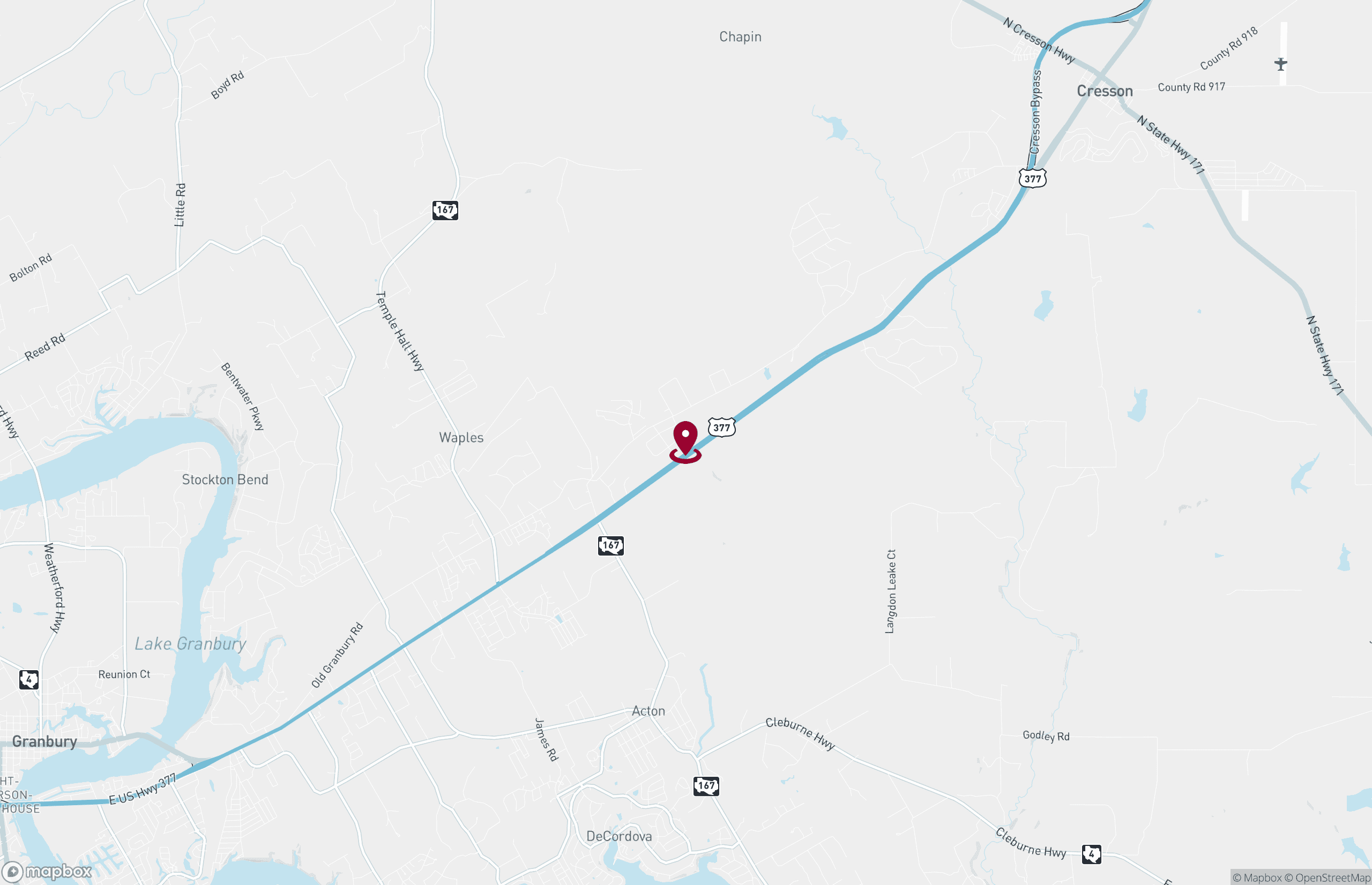 Map Land for Sale - 5713-5715 Acton Circle, Granbury, Texas, 76049 (2)