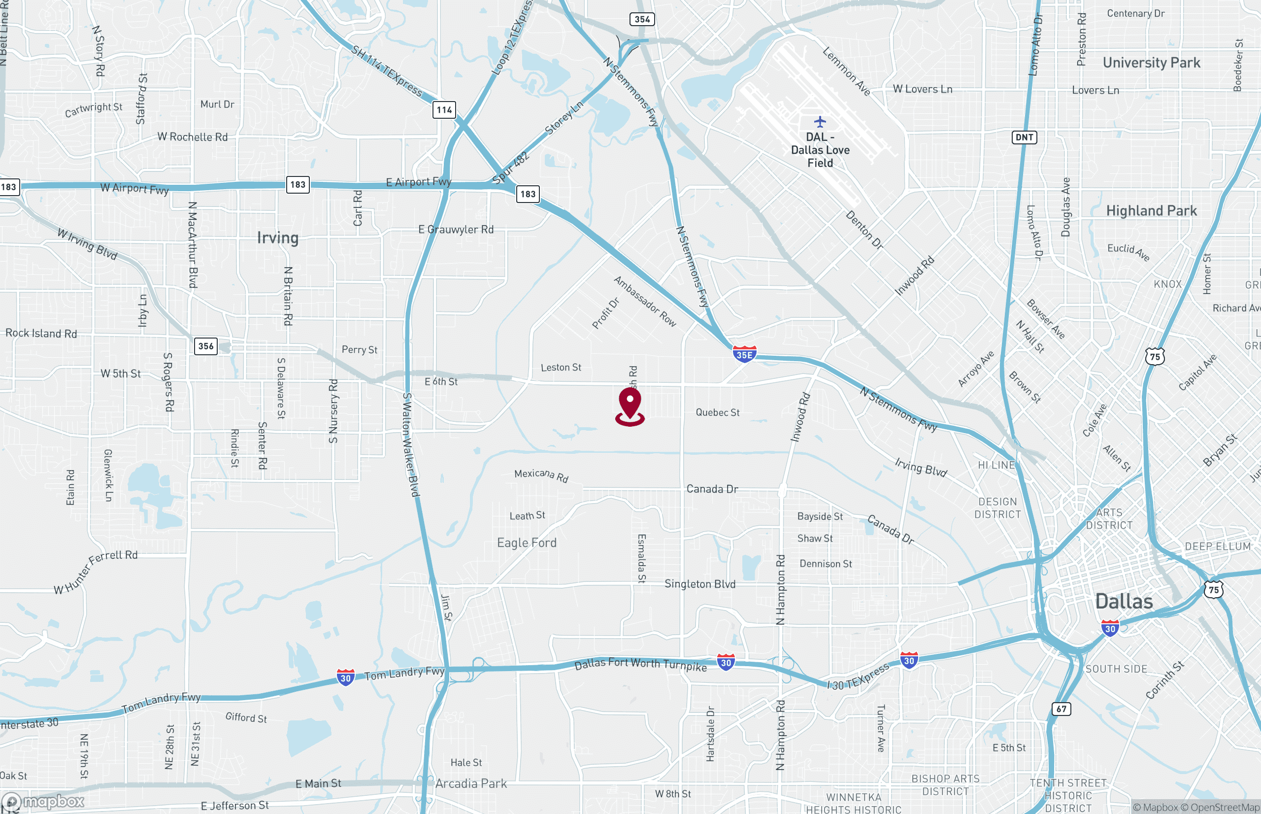 Industrial Property for Lease or Sale - 4833 Cash Rd, Dallas, Texas, 75247 (2)