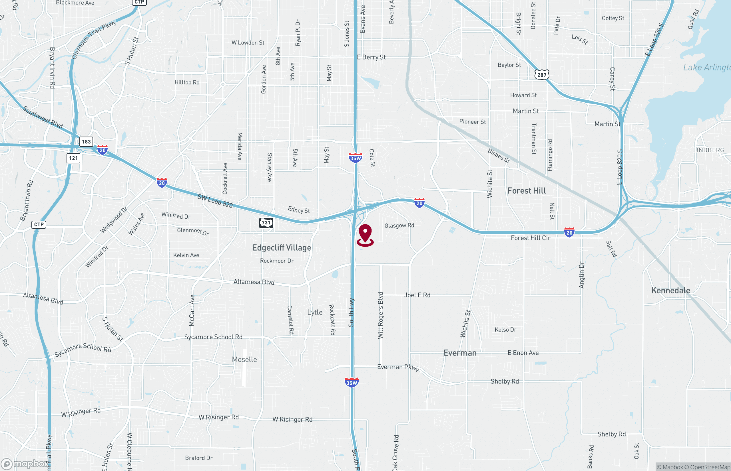 Industrial Property for Lease - 5921 South Fwy, Fort Worth, Texas, 76134 (2)