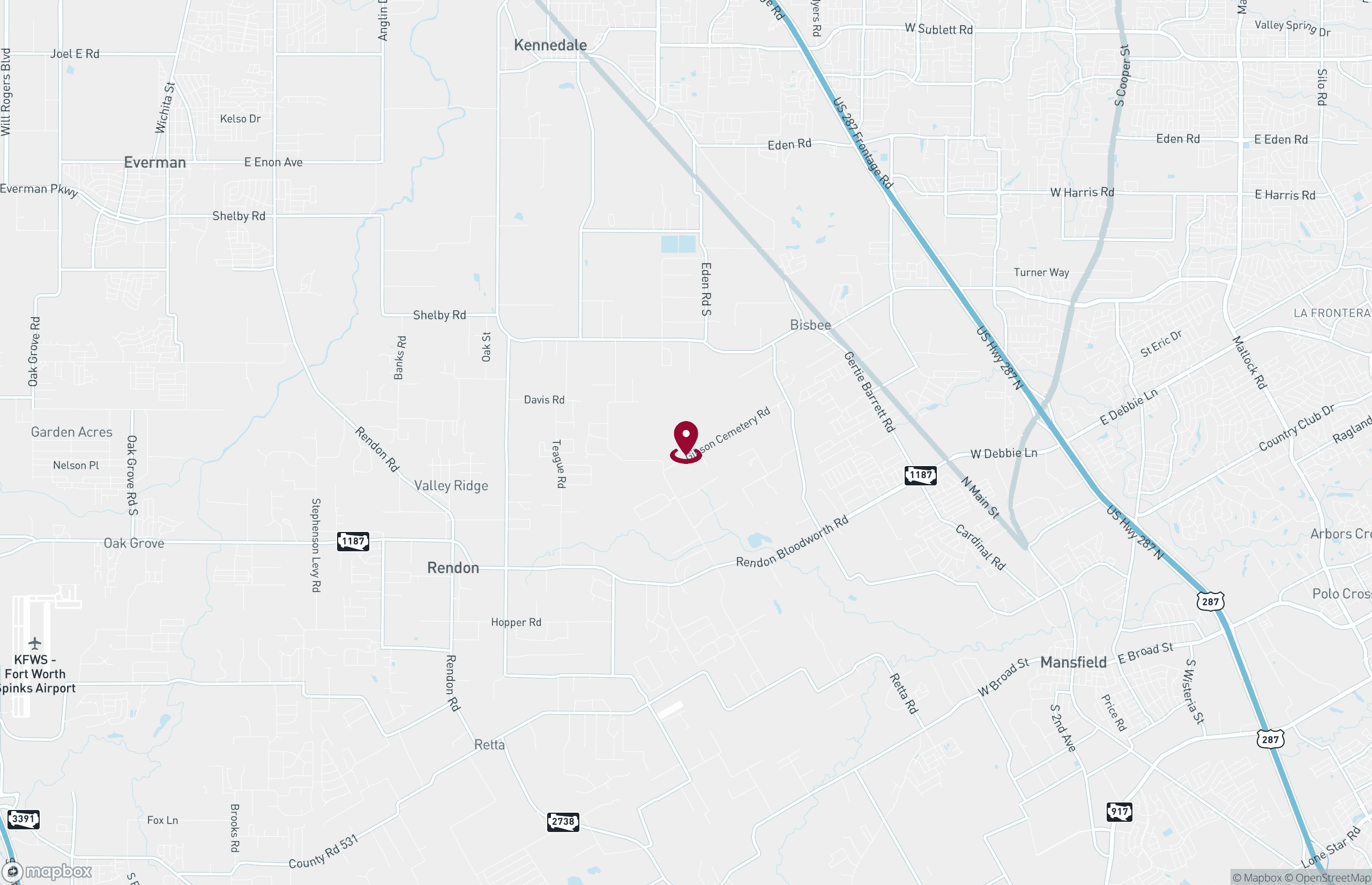 Industrial Property for Lease - 7315 Gibson Cemetery Rd, Mansfield, Texas, 76063 (2)