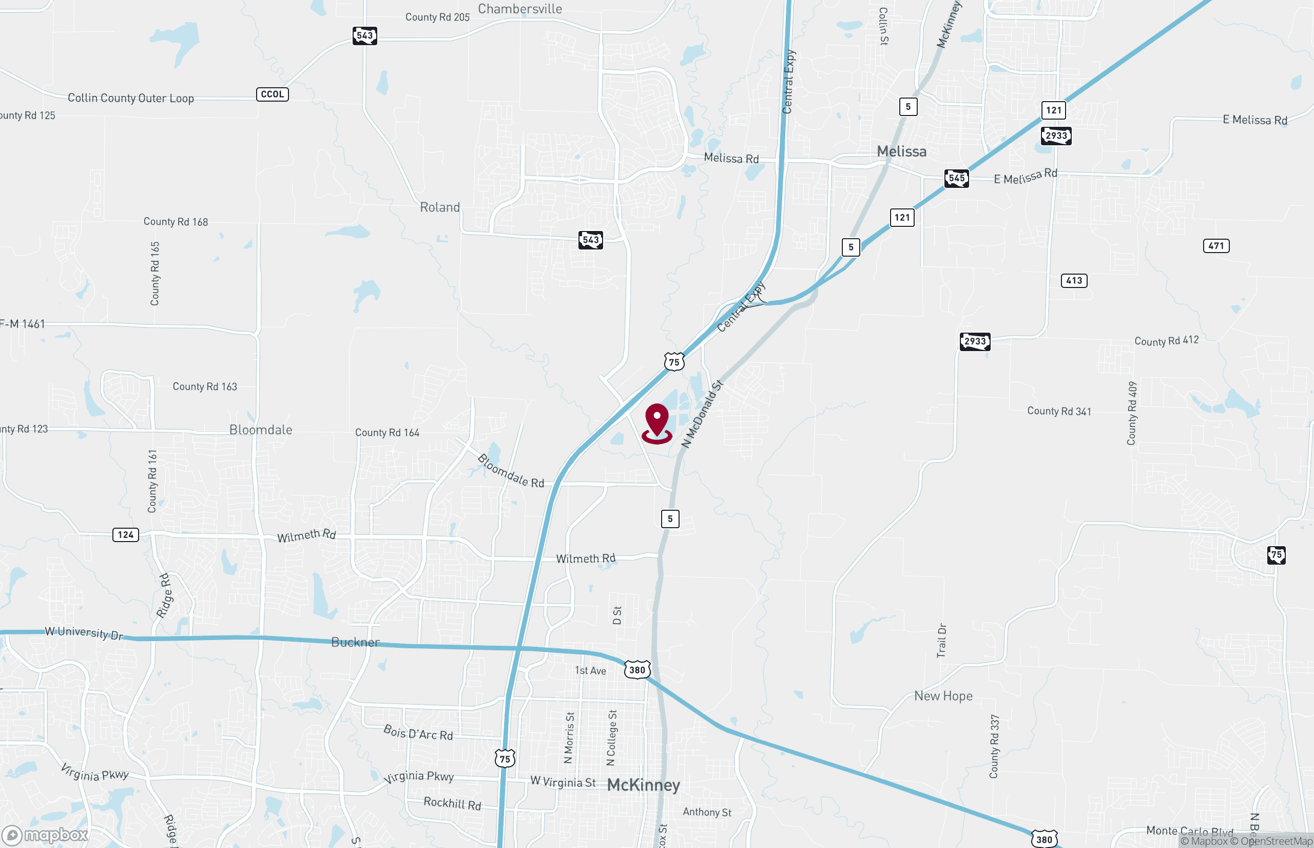 Map Industrial Property for Sale - N Central Expressway & Spur 195 - Bldg 5 - Phase II, McKinney, Texas, 75071 (2)