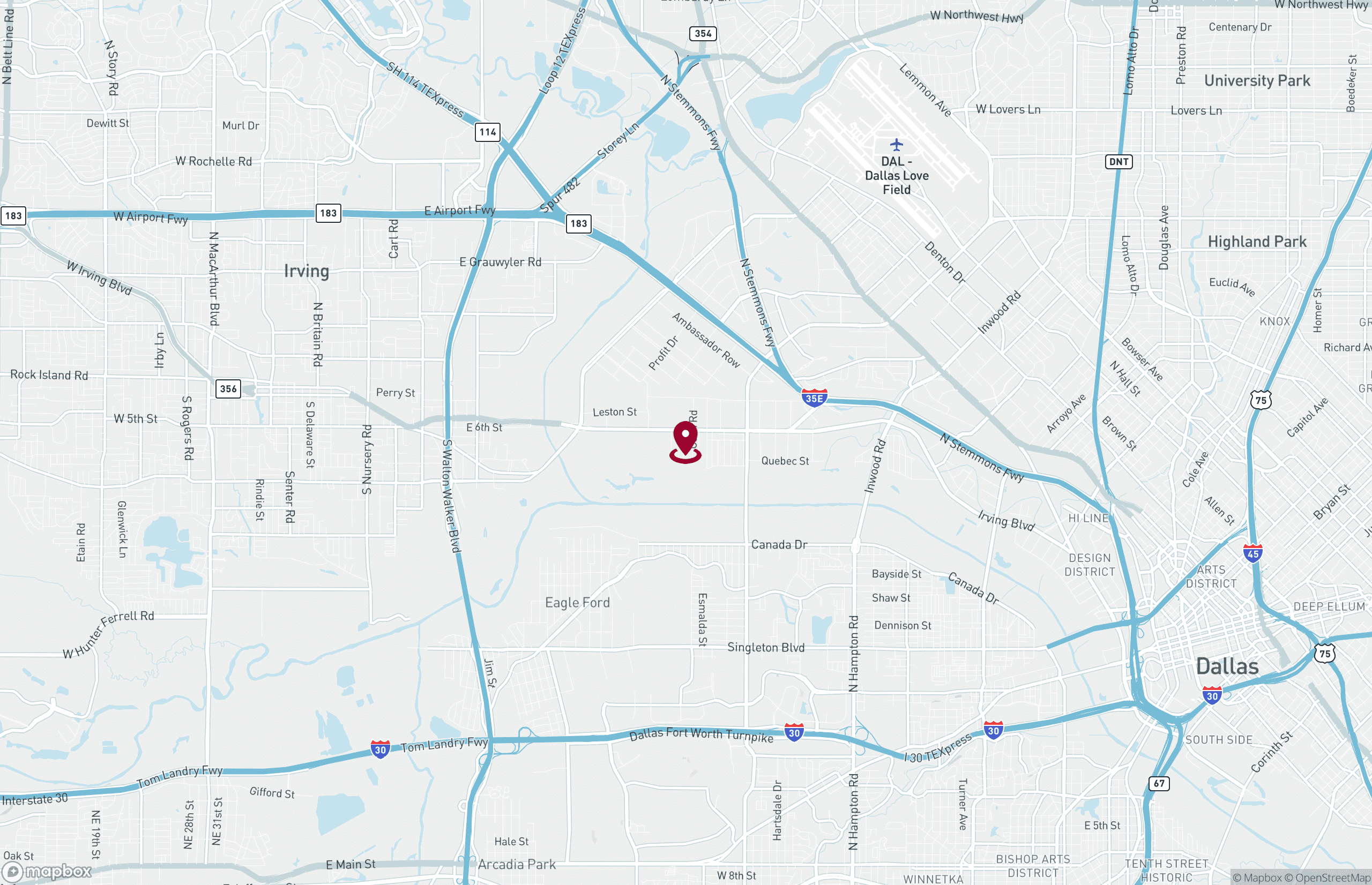 Industrial Property for Lease or Sale - 4910 Top Line Dr, Dallas, Texas, 75247 (2)