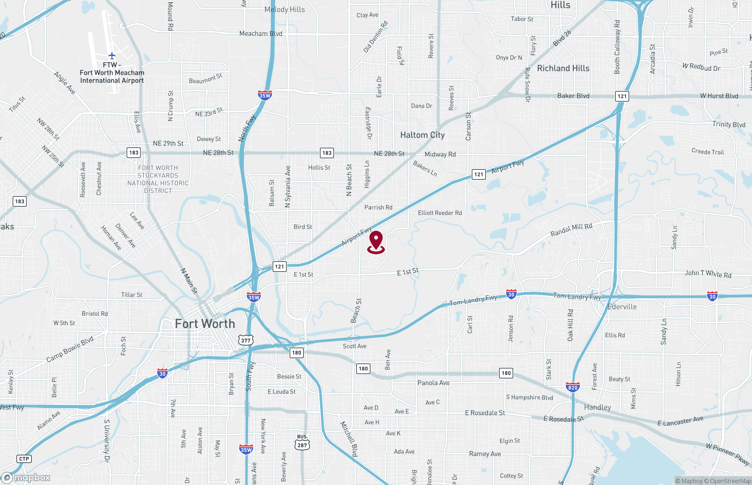 Industrial Property for Lease - 580-586 North Beach Street, Fort Worth, Texas, 76111 (2)