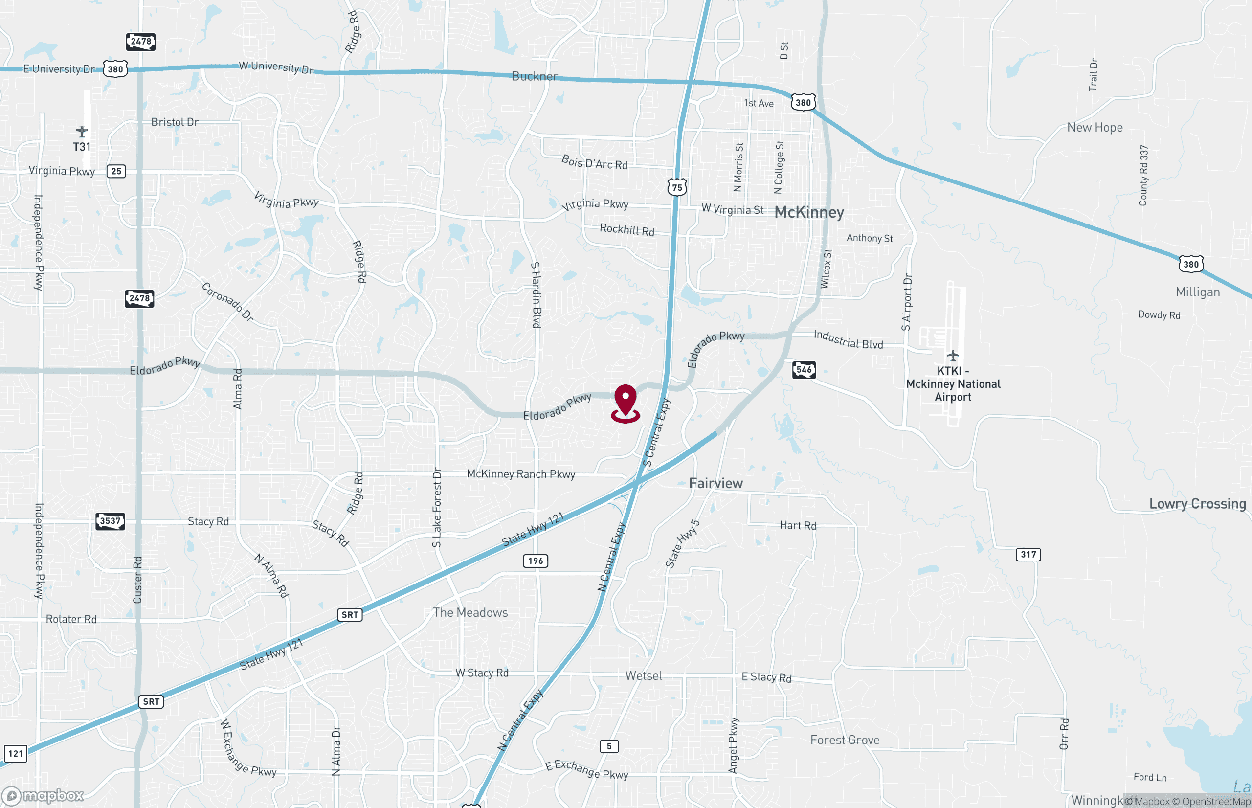 Map Office Property for Sale - 2330 Bush Drive, McKinney, 75070 (2)