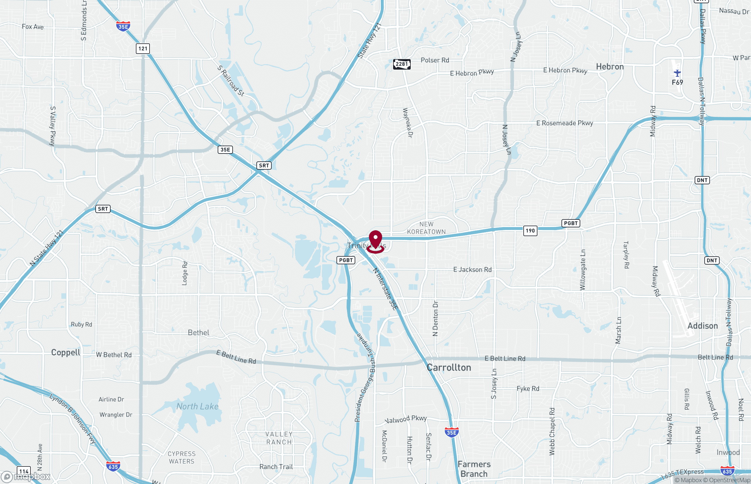 Retail Property for Lease or Sale - 1455 W Trinity Mills Rd, Carrollton, Texas, 75006 (2)