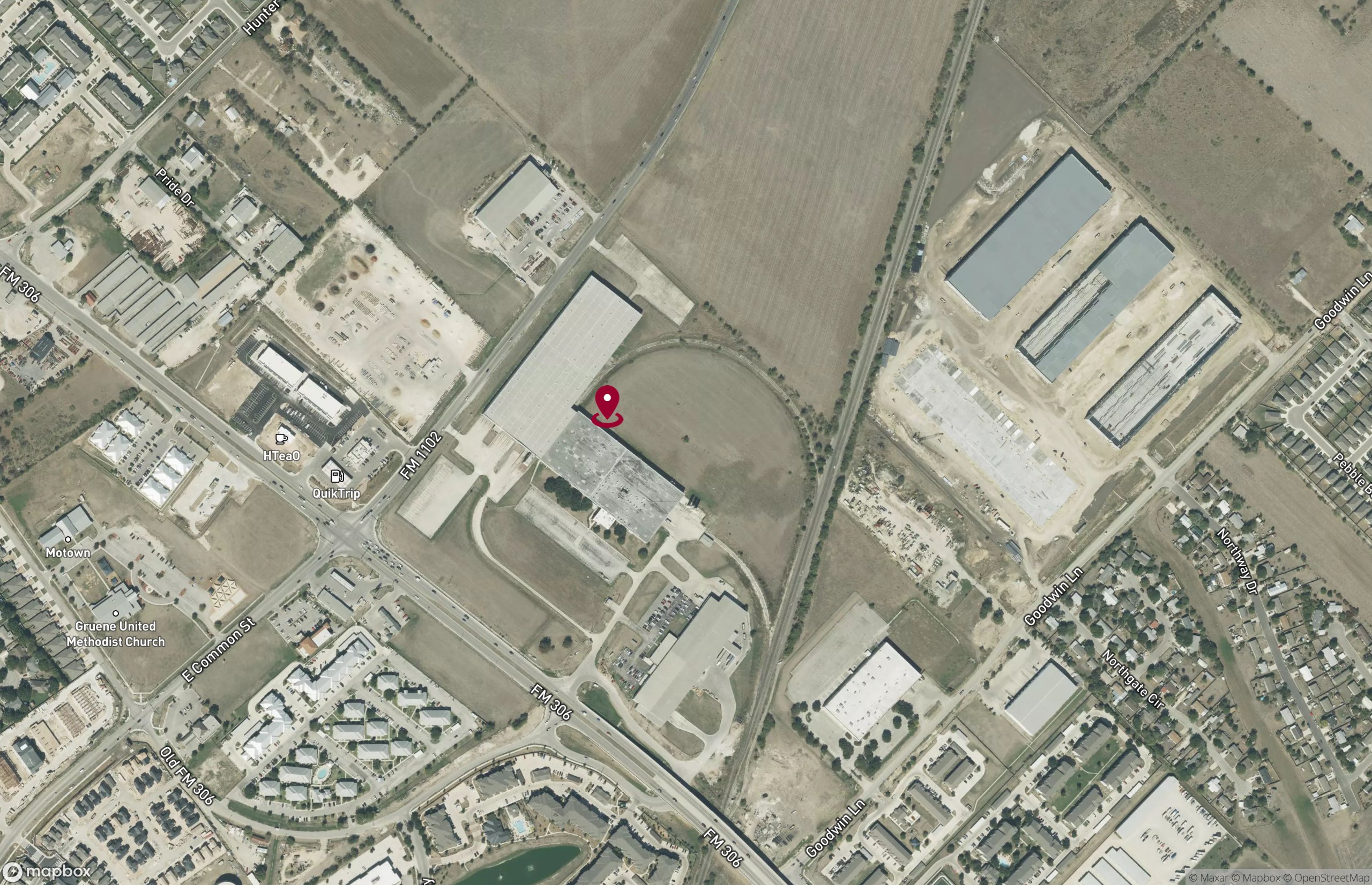 Map Industrial Property for Lease - 766 FM 306, New Braunfels, Texas, 78155 (2)