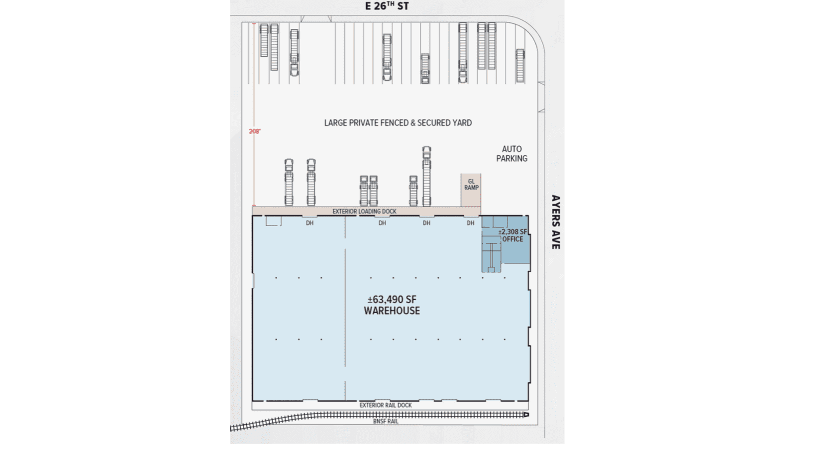Industrial Property for Lease - 4444 E 26th St, Vernon, California, 90058 (1)