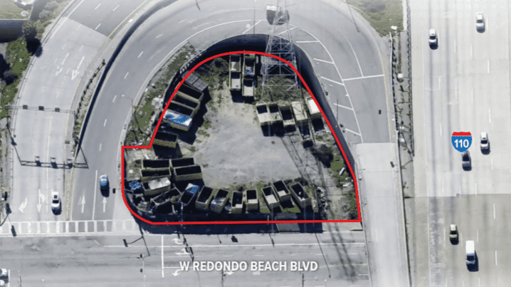Land for Lease - W Redondo Beach Blvd and 110 Fwy, Gardena, CA, 90248