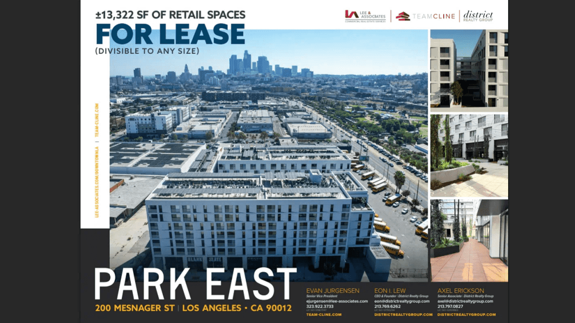 200 Mesnager St, Aerial Photo - undefined Retail Property for Lease - 200 Mesnagers St, Los Angeles, California, 90012 (1)