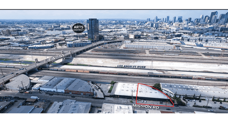 331-333 S Mission Rd, Aerial Photo - undefined Industrial Property for Lease - 331 S Mission Rd, Los Angeles, California, 90033 (2)