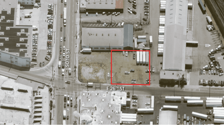 2601-2613 S Soto St, Aerial Photo - undefined Land for Lease - 2613 S Soto St, Vernon, California, 90058 (2)