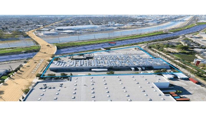 5331-5333 E Slauson Ave, Aerial Photo - undefined Industrial Property for Sale - 5331-5333 E Slauson Ave, Commerce, California, 90040 (6)
