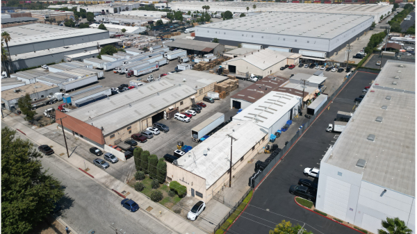 8455-8467 Loch Lomond Dr, Aerial Photo - undefined Industrial Property for Lease - 8455 Loch Lomond Dr, Pico Rivera, California, 90660 (1)