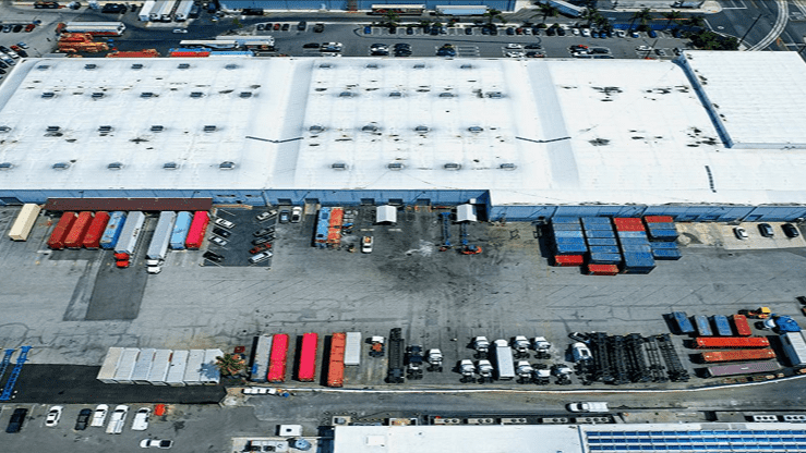4633 S Downey Rd, Aerial Photo - undefined Industrial Property for Lease - 4633 S Downey Rd, Vernon, California, 90058 (2)
