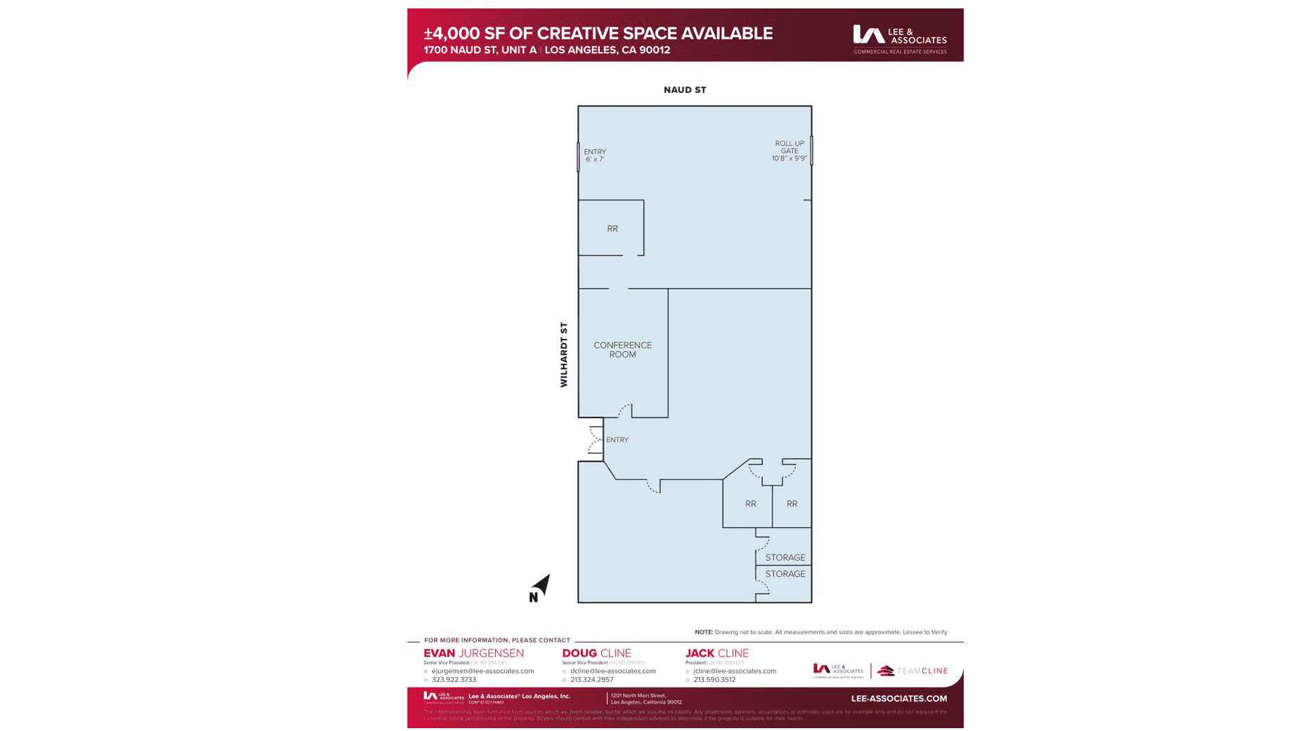 1700 Naud St, Site Plan - undefined Industrial Property for Lease - 1700 Naud St, Los Angeles, California, 90012 (2)
