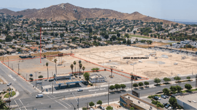 6316 Mission Blvd, Aerial Photo - undefined Land for Lease or Sale - 6316 Mission Blvd, Riverside, California, 92509 (1)