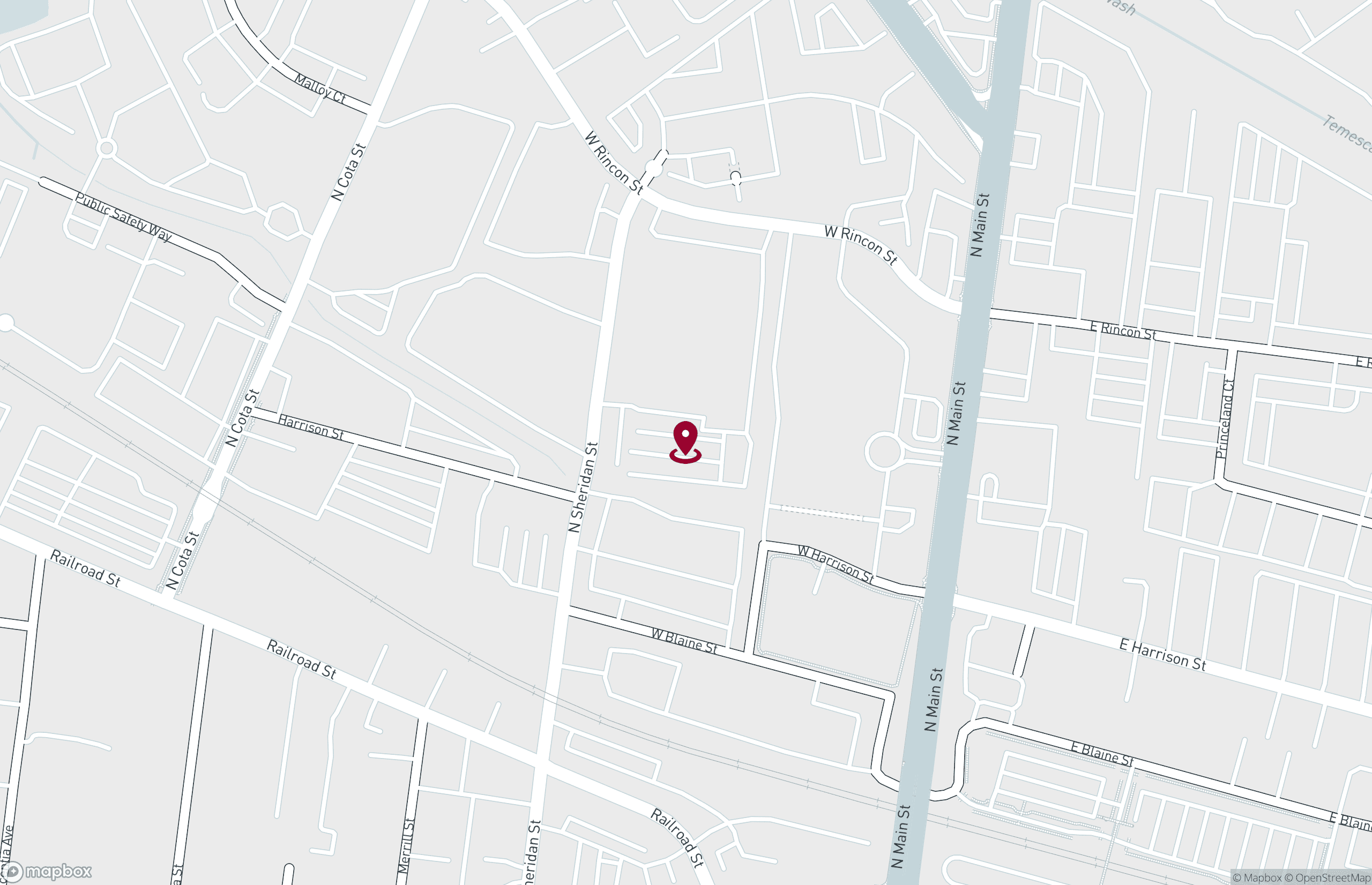 Map Industrial Property for Lease - 475 N Sheridan St, Corona, California, 92880 (7)