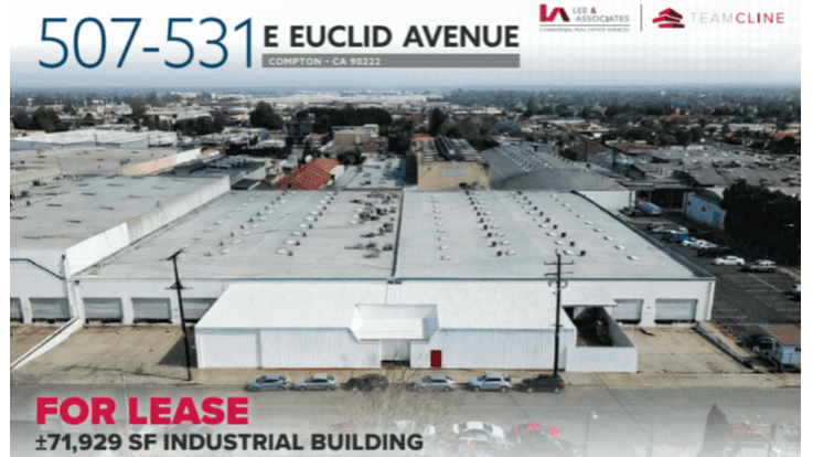 Industrial Space for Lease - 507-531 E Euclid Ave, Compton, CA, 90222