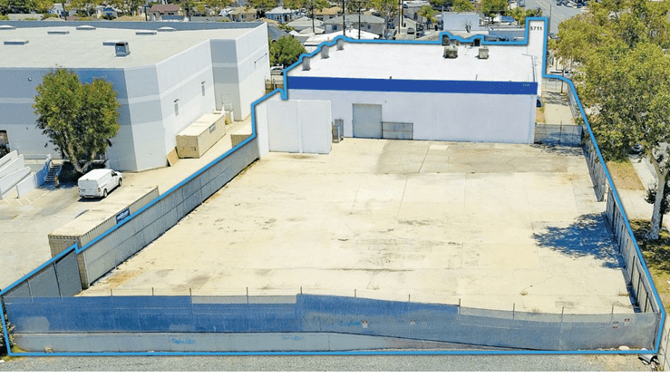 5711 E Olympic Blvd, Aerial Photo - undefined Land for Lease - 5711 E Olympic Blvd, Commerce, California, 90022 (2)