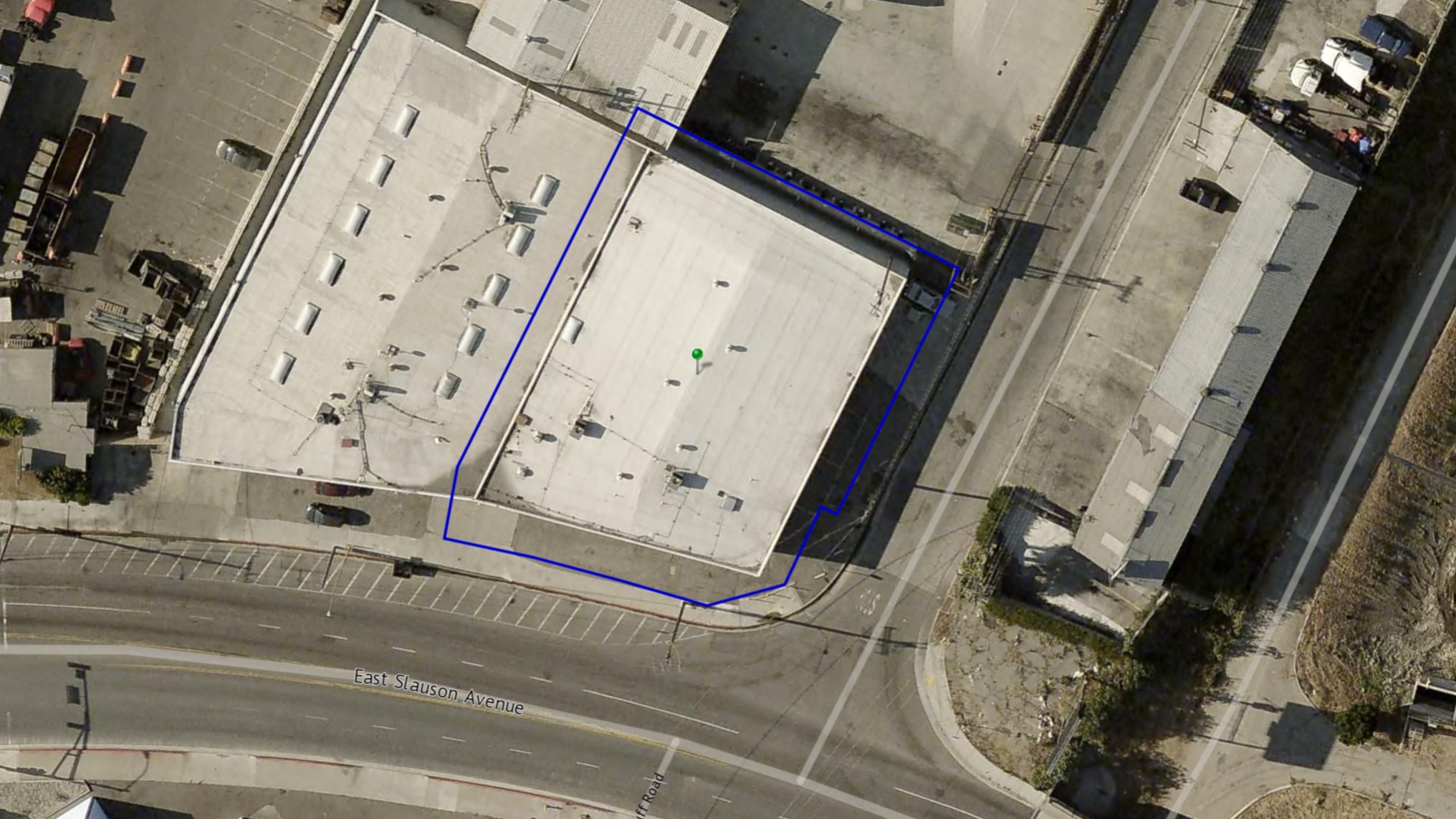 8117-8129 Slauson Ave, Aerial Photo - undefined Industrial Property for Lease - 8129 Slauson Ave, Montebello, California, 90640 (2)