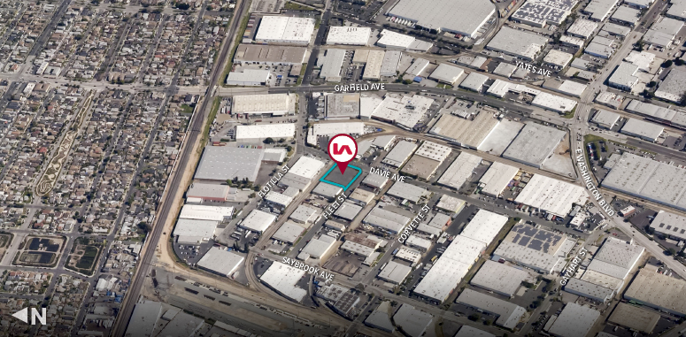 , image/jpeg - 2041 Davie Ave - EAerial.jpg Land for Lease or Sale - 2041 Davie Ave, Commerce, California, 90040 (4)