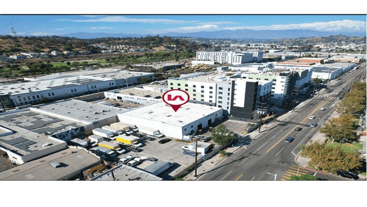 1421-1425 N Main St, Aerial Photo - undefined Industrial Property for Lease - 1421 N Main St, Los Angeles, California, 90012 (3)