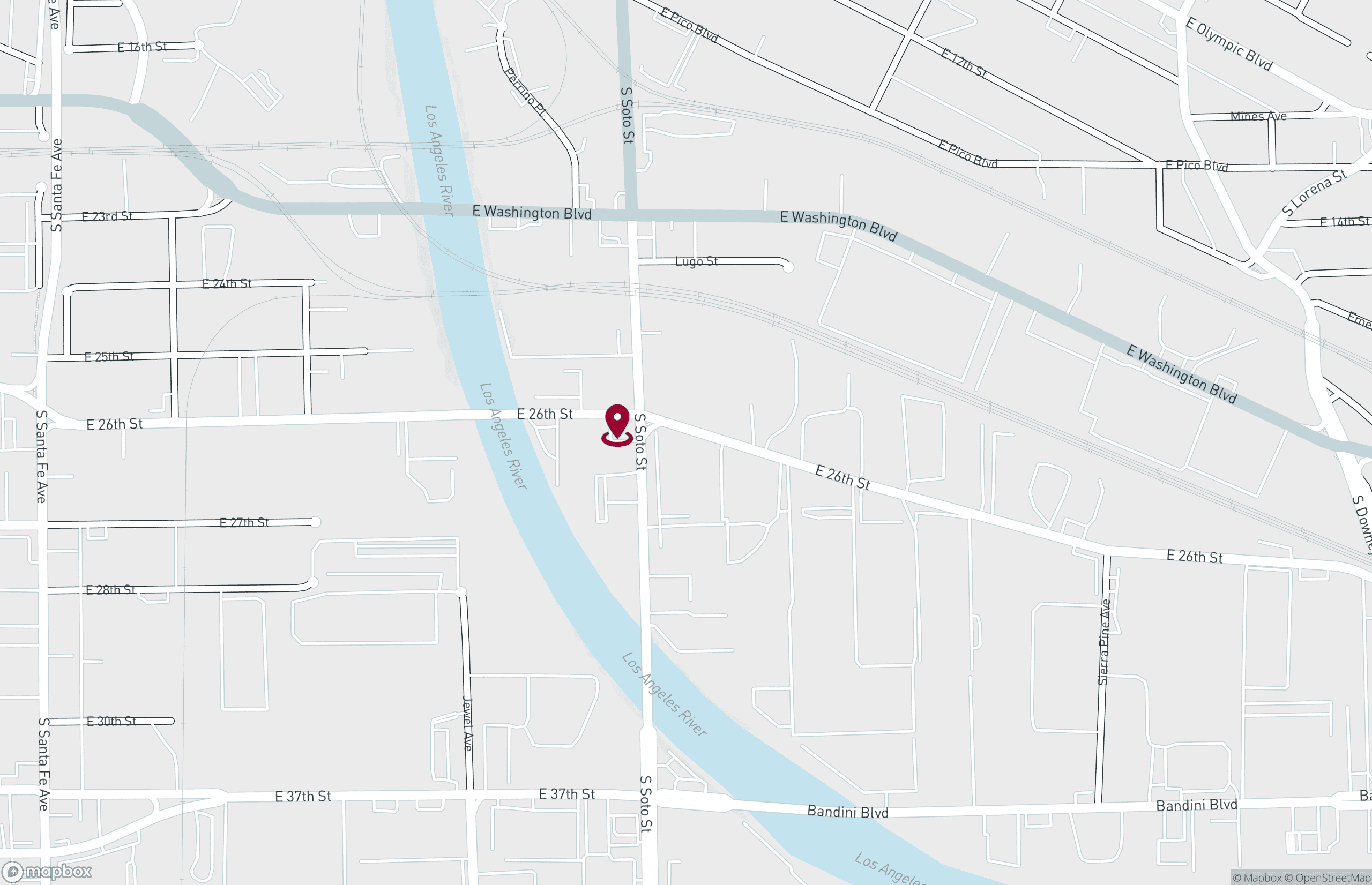 Map Land for Lease - 2613 S Soto St, Vernon, California, 90058 (3)