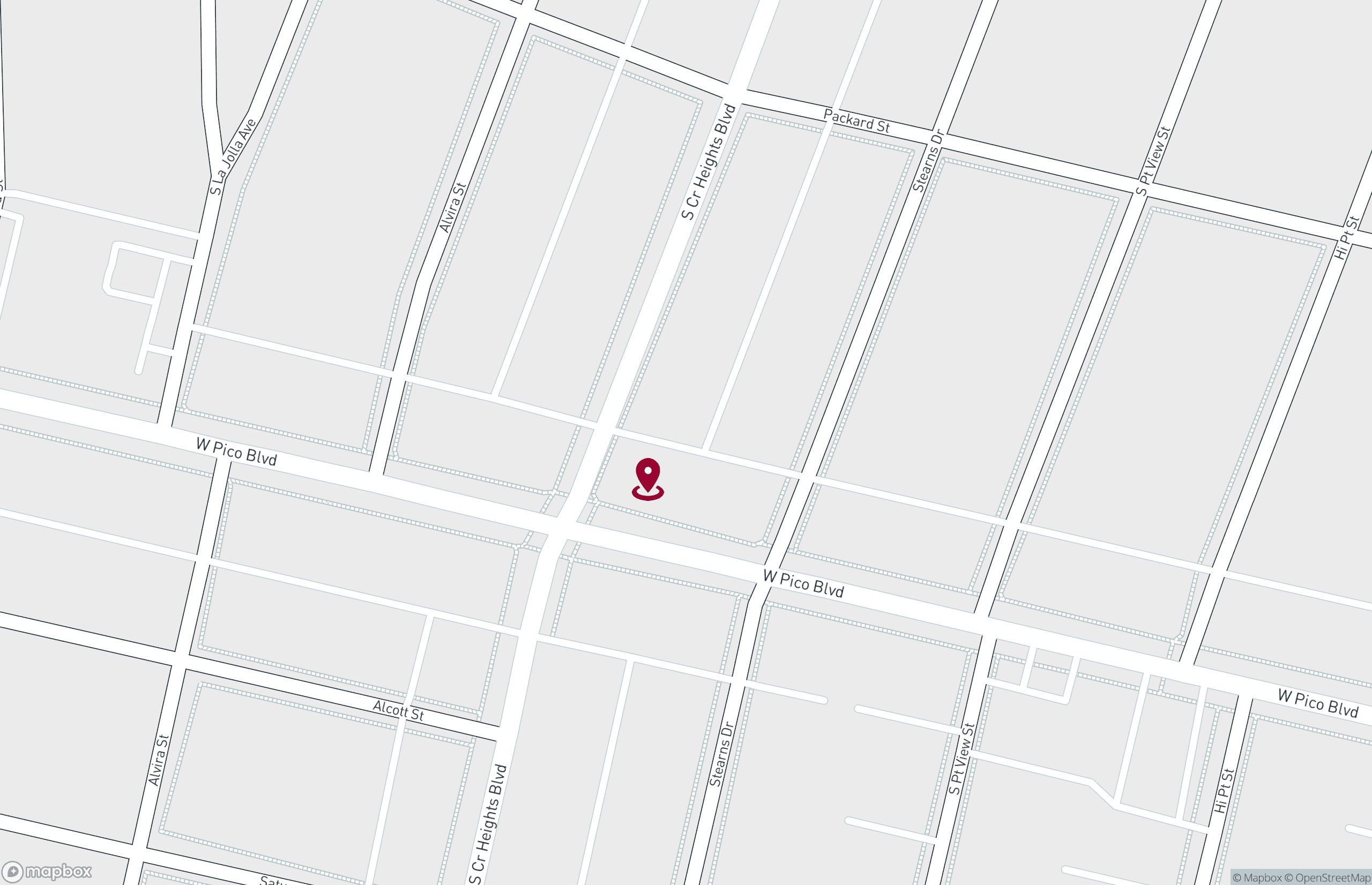 Map Retail Property for Sale - 6035 W Pico Blvd, Los Angeles, California, 90035 (4)