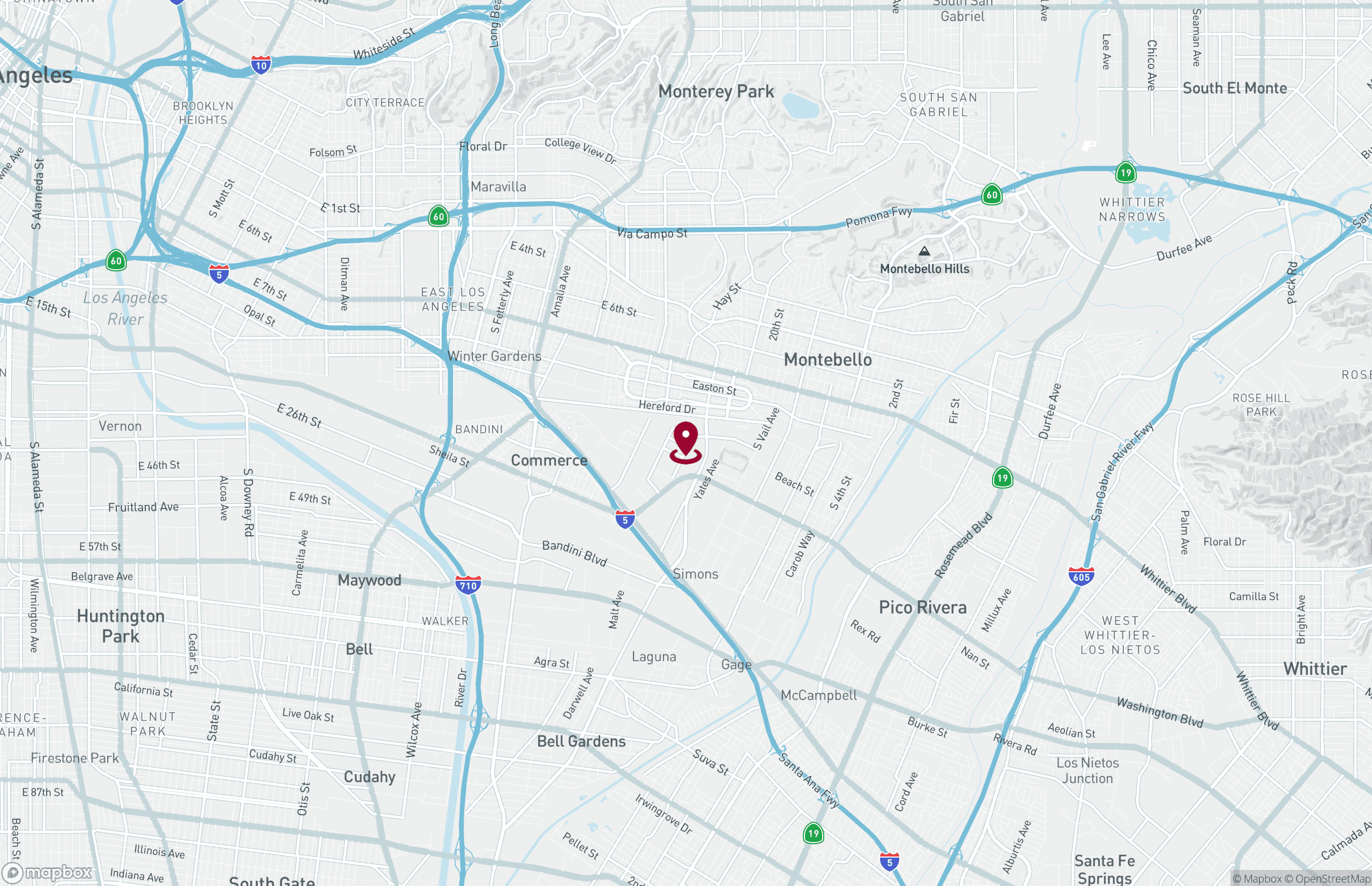 Map Land for Sale - 2041 Davie Ave, Commerce, California, 90040 (2)