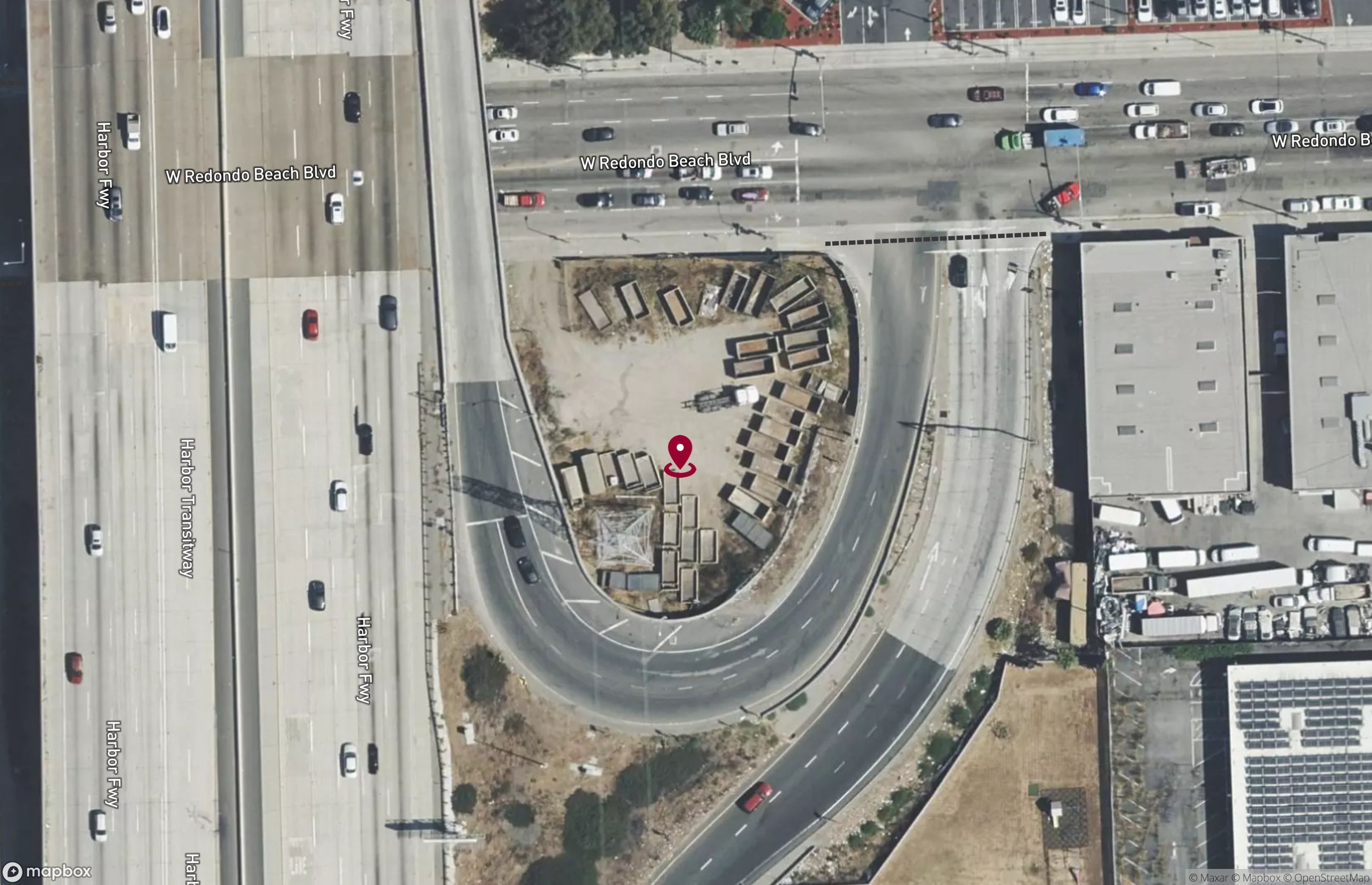 Land for Lease - W Redondo Beach Blvd and 110 Fwy, Gardena, California, 90248 (2)