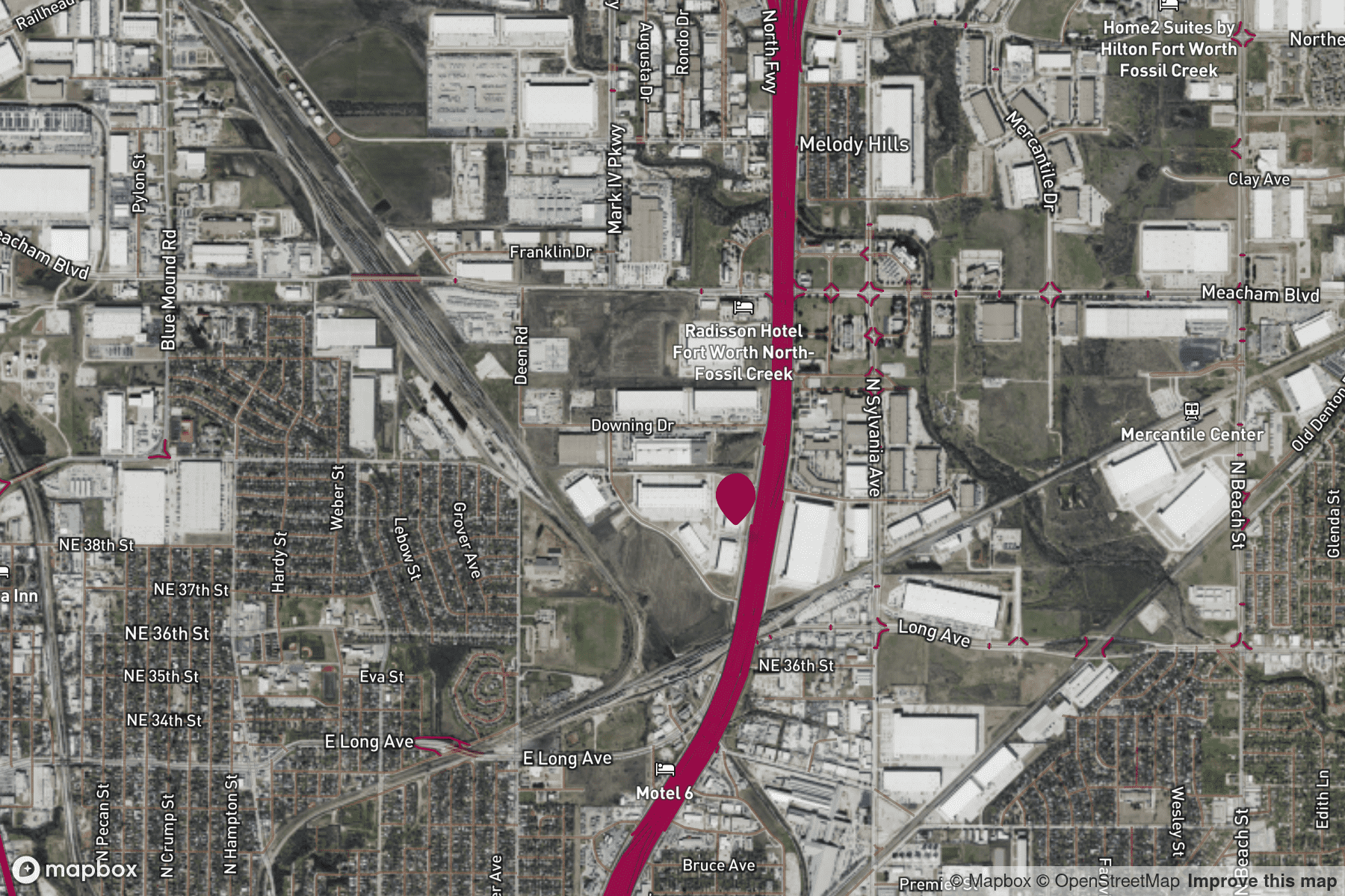 Industrial Property for Lease - 4101 North Freeway, Fort Worth, Texas, 76106 (2)